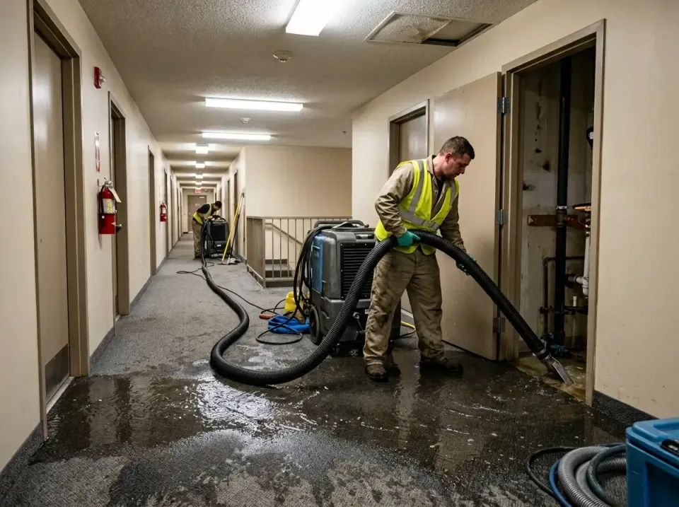 multi-unit-apartment-hallway-f-005 — frequently asked questions, Emergency Burst Pipe Water Extraction & Removal in Somerset…